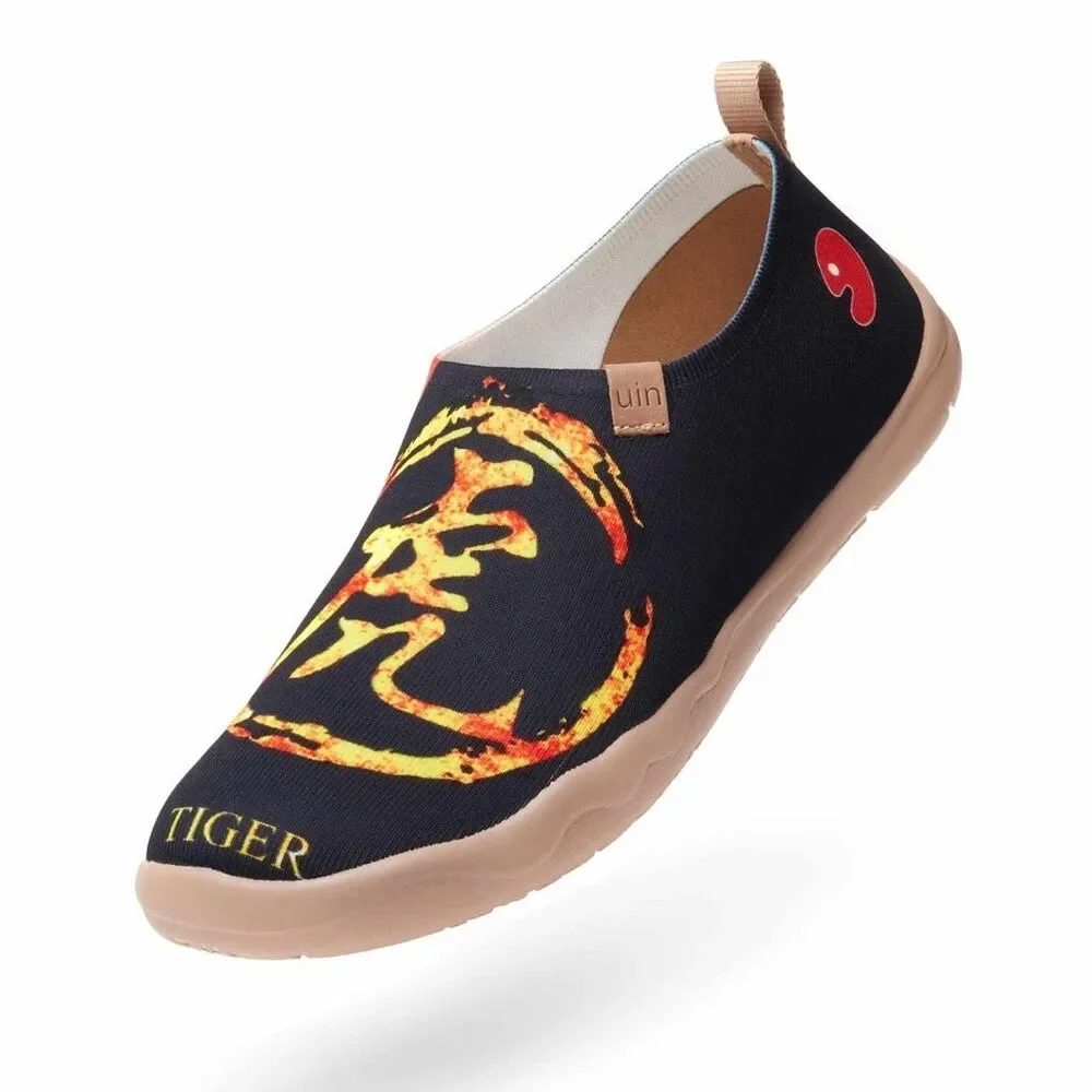 UIN Men's Walking Travel Shoes Canvas Comfort Sneaker (Hu Toledo)